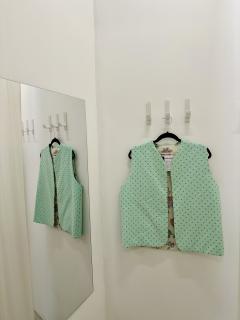 Photo de l'article Veste Ana Verte Fleurie