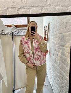 Photo de l'article Veste Ana toile de Jouy