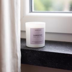 Photo de l'article Bougie parfumée HARMONIE – Orange, jasmin & bois de santal – 250ml