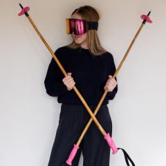 Photo de l'article Bâtons de ski en bambou