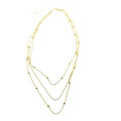 Photo de l'article Collier Loulou – 3 chaînes Argent Vermeil 14880342VE