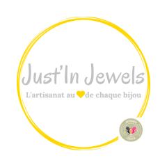 Logo Just’in Jewels – bijouterie artisanale belge reconnue par le SPF Économie. Ce logo symbolise l’excellence du savoir-faire, l’éthique et la durabilité des créations artisanales disponibles sur Wimzzi.com. / Logo Just’in Jewels – Belgisch erkend ambachtelijk juweelmerk, symbool van vakmanschap en duurzaamheid. Gecertificeerd door de FOD Economie, vind meer op Wimzzi.com. / Just’in Jewels logo – official certified Belgian artisan jeweler, representing craftsmanship, ethics, and sustainable design. Discover authentic creations on Wimzzi.com.