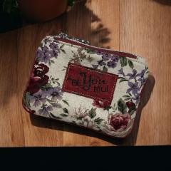 Photo de l'article Porte-monnaie fleuri