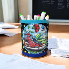 Photo de l'article Cache-pot recyclé coloré