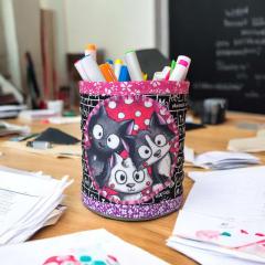 Photo de l'article Cache-pot décoratif chats