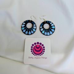 Picture of the product Dotty Dots" Wooden Earrings – Small Size - 2