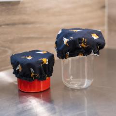 Foto van het artikel Platte herbruikbare schaalhoes 15 cm "Vogel"