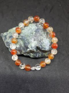 Bracelet énergie et motivation, pierres naturelles sélectionnées, bijou fait main à offrir / Energie en motivatie armband, geselecteerde natuurstenen, handgemaakt cadeau / Energy and motivation bracelet, selected natural stones, handmade gift idea