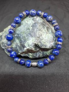 Photo de l'article Bracelet Lapis Lazuli – pierre naturelle fait main