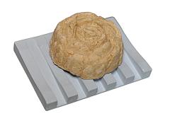 Shampoing solide à la poudre orange – brillance, douceur et fraîcheur au naturel / Solide shampoo met oranje poeder – natuurlijke glans, zachtheid en frisheid / Solid shampoo with orange powder – natural shine, softness and freshness