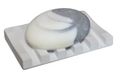 Savon au sel parfum citron – savon exfoliant naturel et rafraîchissant fait main / Zoutzeep met citroengeur – natuurlijke, verfrissende en exfoliërende handgemaakte zeep / Salt soap with lemon scent – refreshing, exfoliating and handmade natural soap