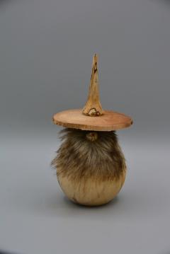 Photo de l'article Gnomes en bois barbus – déco artisanale d’automne espiègle