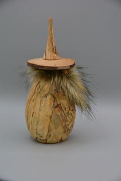 Foto van het artikel Houten kabouters met baard – speelse herfstdecoratie