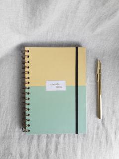 Photo de l'article AGENDA CIVIL 2026 Vert-Citron A5