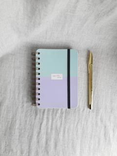 Photo de l'article AGENDA CIVIL 2026 Lila-Menthe A6