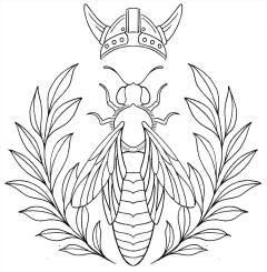 Logo La Souve-Reine, marque belge de créations artisanales naturelles, univers authentique et fait main, savoir-faire local, fabrication made in Belgium, artisan sélectionné par Wimzzi / Logo van La Souve-Reine, Belgisch ambachtelijk merk, natuurlijke handgemaakte creaties, lokaal vakmanschap, Wimzzi selectie / La Souve-Reine logo, Belgian artisan brand, natural handmade creations, trusted local maker curated by Wimzzi