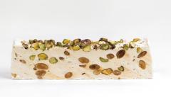 Photo de l'article Pistache – Barre de nougat artisanal belge au miel - 100g