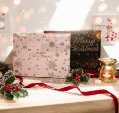 Foto van het artikel Adventskalender met geurblokjes – 24 geuren om af te tellen tot kerst in gezelligheid (zwarte editie)