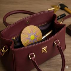 Photo de l'article Miroir de poche - tons pastels