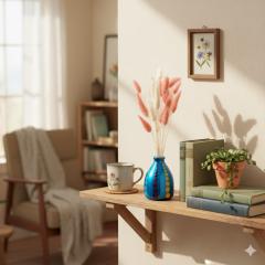 Photo de l'article Vase décoratif - Taille M - Base bleue