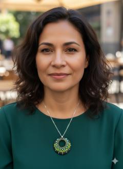 Photo de l'article Pendentifs en bois "Dotty Dots" - Dégradés de vert