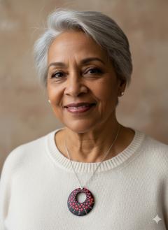 Photo de l'article Pendentifs en bois "Dotty Dots" - Dégradés de rouge