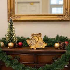 Photo de l'article Plateau / vide-poche de Noël - Format Clochettes