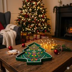 Photo de l'article Plateau / vide-poche de Noël XL - Format sapin