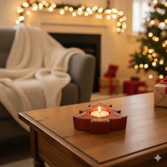 Photo de l'article Bougeoir "Esprit de Noël" - Format Sapin