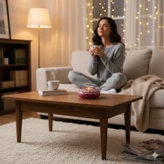 Photo de l'article Bougeoir "medium" - Format rond - Base rouge