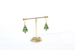 Photo de l'article Boucle d'oreille doré sapin de noël