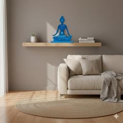 Photo de l'article Statuette méditative - Chakra bleu turquoise – Communication & Créativité