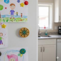 Photo de l'article Décapsuleur-Magnet 2 en 1 - Tons verts