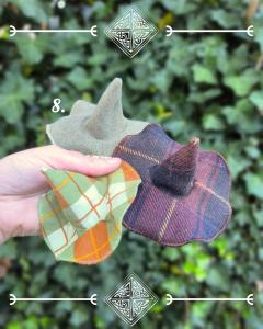 Photo de l'article Pince à Cheveux - 8. Laine kaki