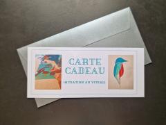 Photo de l'article Carte cadeau "initiation au vitrail"