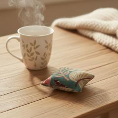 Photo de l'article Bouillotte Lin Jungle Vert