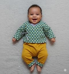 Ensemble été bébé 3 mois, tenue légère et élégante pour nourrisson, style intemporel inspiration Bonpoint, idée cadeau naissance chic / Zomeroutfit voor baby 3 maanden, lichte en elegante set, tijdloze stijl met Bonpoint-inspiratie, chic geboortecadeau / Baby summer outfit 3 months, lightweight and elegant set, timeless Bonpoint-inspired style, chic newborn gift