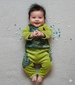 Photo de l'article 3 mois – Ensemble vert forêt