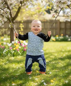 Photo de l'article 12 mois – Ensemble bleu