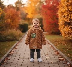 Photo de l'article 12 mois. Manteau fourrure