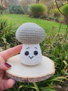 Photo de l'article Peluche Champignon au Crochet — Fait Main