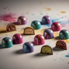 Photo de l'article Pralines peintes – l’art du chocolat belge en couleur