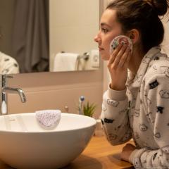 Photo de l'article Lingettes lavables "Mauves"