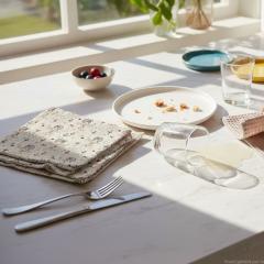 Photo de l'article Essuie‑tout lavable gaufré (poisson)