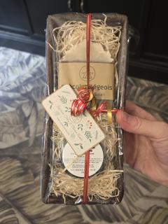 Photo de l'article Duo gourmand cosmétique – Savon 100g + Sugar Body Scrub cacao 50g