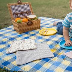 Photo de l'article Essuie‑tout lavable gaufré (fées)