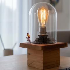 Photo de l'article Lampe “Eddy” – Cassette de Vélo