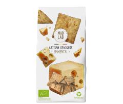 Crackers au fromage Emmental par David Moriamé – MAD LAB Bruxelles, biscuits salés artisanaux fabriqués à Bruxelles, recette gourmande au fromage belge, snack apéritif premium, produit local et original, idée cadeau gourmand exclusif Emmental kaas crackers van David Moriamé – MAD LAB Brussel, ambachtelijke hartige koekjes lokaal geproduceerd, smaakvolle aperitief snack met Belgische kaas, origineel en exclusief streekproduct Emmental cheese crackers by David Moriamé – MAD LAB Brussels, artisan savory biscuits locally made in Brussels, gourmet Belgian cheese snack, premium original and exclusive foodie gift