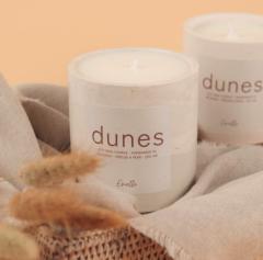 Picture of the product Handmade Dunes candle – Pear & freesia from Grasse, organic soy wax