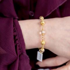 Photo de l'article Bracelet Alexiane Vermeil et crital de roche 20400120VE